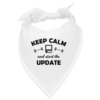 Die Programmierer - Bandana - Weiß - Vorne