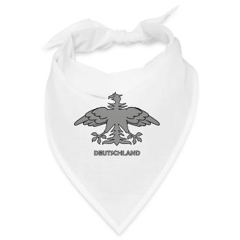 Deutscher Vogel - Bandana - Weiß - Vorne