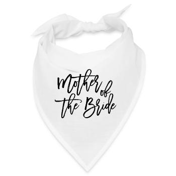 Mutter der Braut - Bandana - Weiß - Vorne