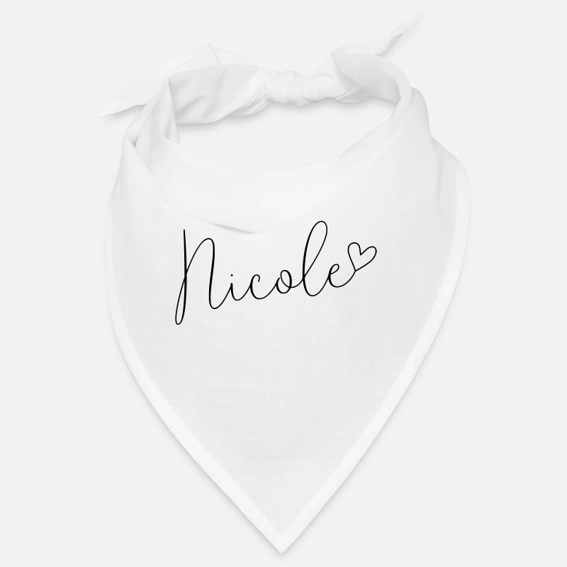 Nicole Name Vorname Mädchen Bandana