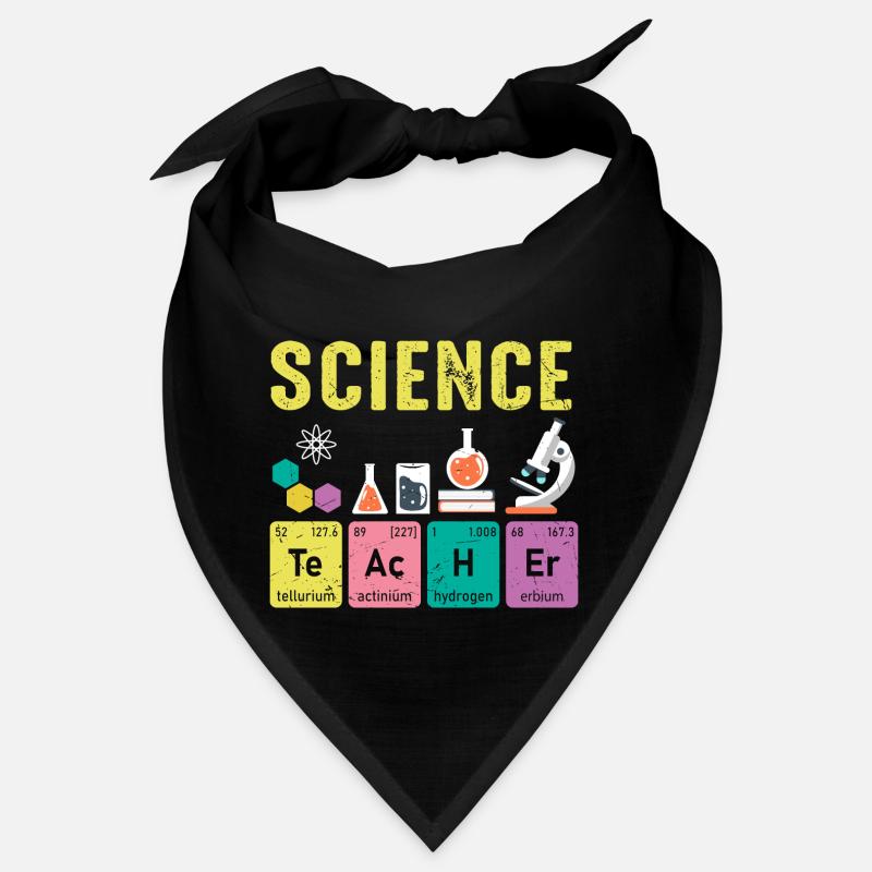 Naturwissenschaft Lehrer Regelmäßige Elemente Bandana