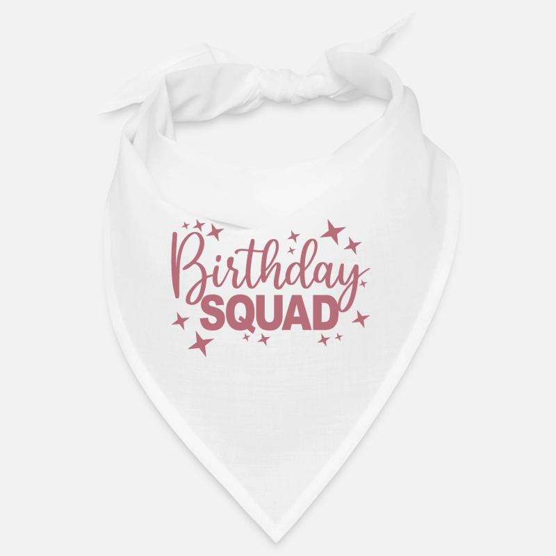 Birthday Squad Matching Gruppe Geburtstagsfeier Geschenk Bandana