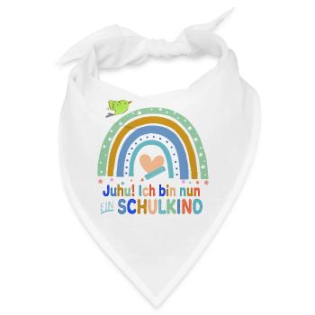 Schulstart - Bandana - Weiß - Vorne