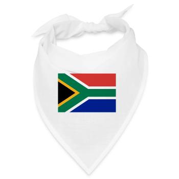 Südafrika - Bandana - Weiß - Vorne