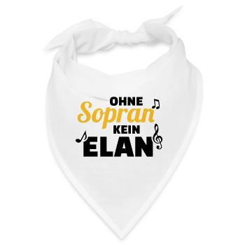 Chor - Bandana - Weiß - Vorne