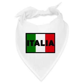 Die Nation italien - Bandana - Weiß - Vorne
