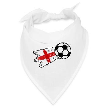Fußball Legenden aus England - Bandana - Weiß - Vorne
