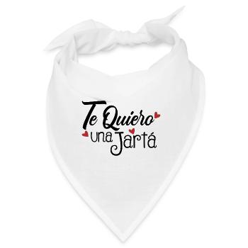 Ich liebe dich ein Jarta - Bandana - Weiß - Vorne