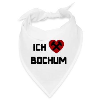 Die Bochum Fans - Bandana - Weiß - Vorne