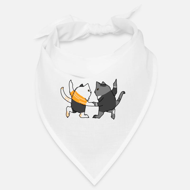 Chats dansants Bandana