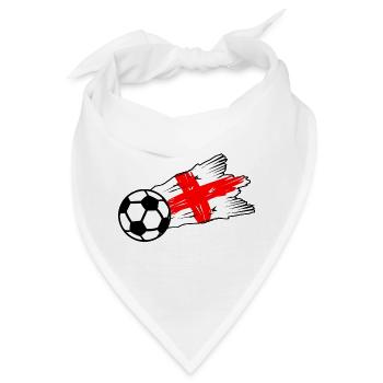 Die englischen Fußballer - Bandana - Weiß - Vorne
