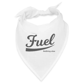 Benzin sonst nichts - Bandana - Weiß - Vorne