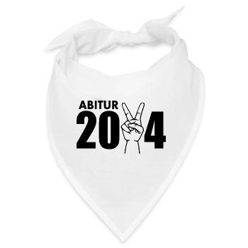 Abitur 2024 - Bandana - Weiß - Vorne