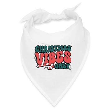 Weihnachten Weihnachtsstimmung Zuckerstange - Bandana - Weiß - Vorne