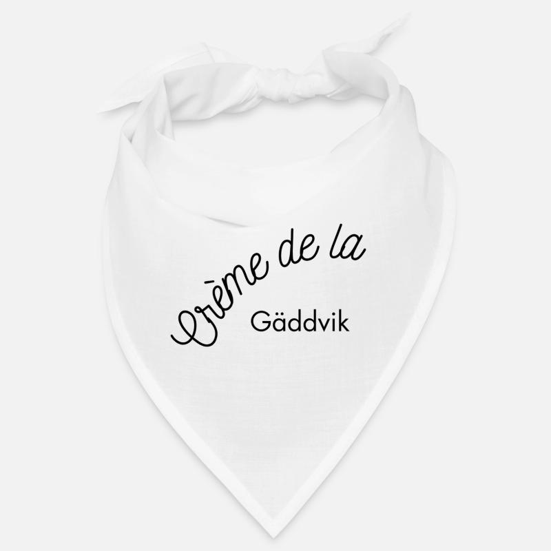 Crème de la Gäddvik - Bandana - blanc