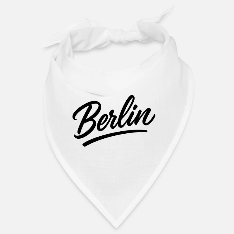 Berlin Schriftzug im Script-Stil Bandana