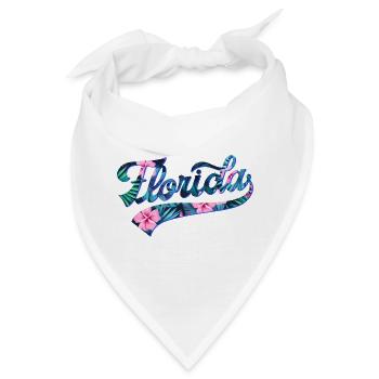 Florida Tropic Swoosh - Bandana - Weiß - Vorne
