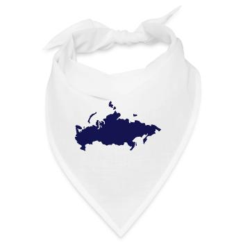 Russland - Bandana - Weiß - Vorne