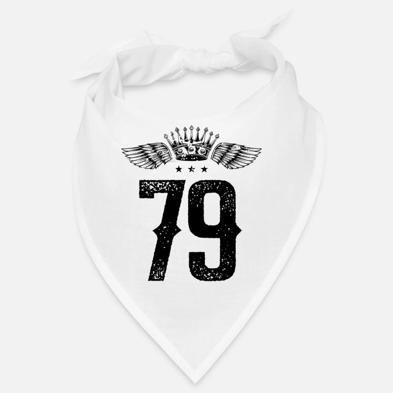 79 Number crown Bandana