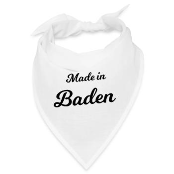 Made in Baden - Bandana - Weiß - Vorne