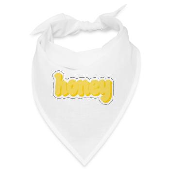 Honey - Bandana - Weiß - Vorne