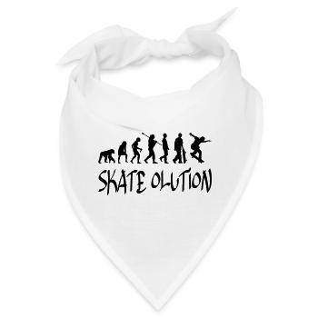 SKATE-LÖSUNG - Bandana - Weiß - Vorne