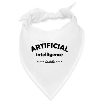 Die Computer Intelligenz - Bandana - Weiß - Vorne