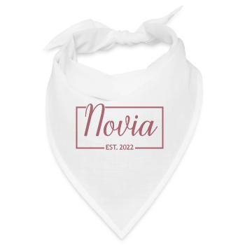 2022 Verlobung Brautdusche Hochzeit - Bandana - Weiß - Vorne