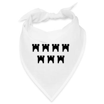 Die Rumänen aus Transylvania - Bandana - Weiß - Vorne