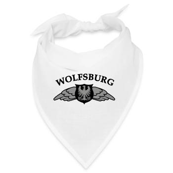 Helden aus Wolfsburg - Bandana - Weiß - Vorne