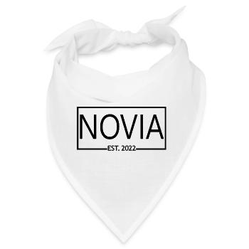 2022 Verlobung Brautdusche Hochzeit - Bandana - Weiß - Vorne