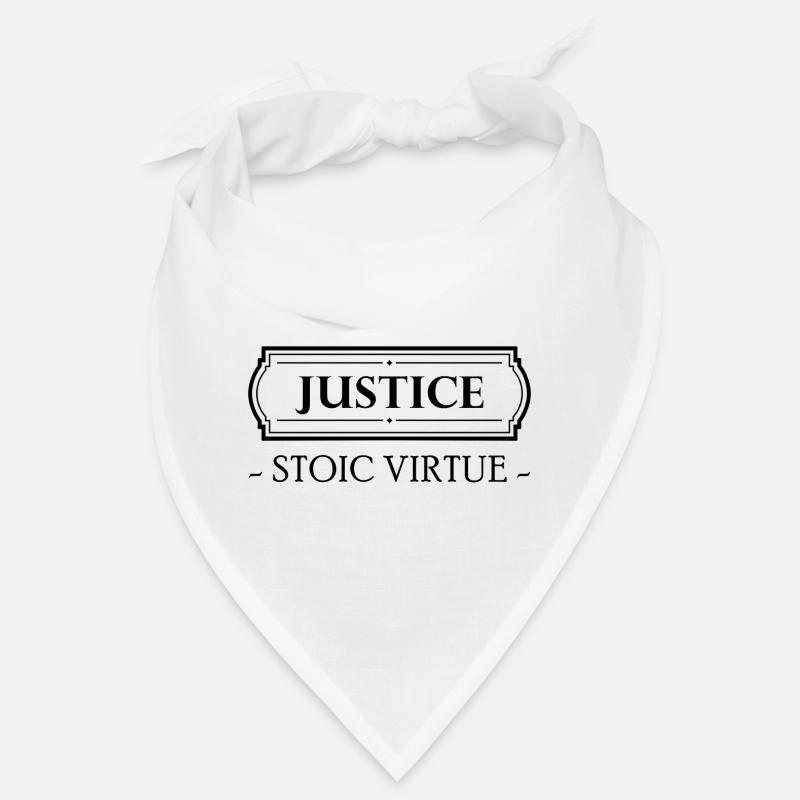 Stoic Virtue Justice Stoicism Stoic Stoa Bandana