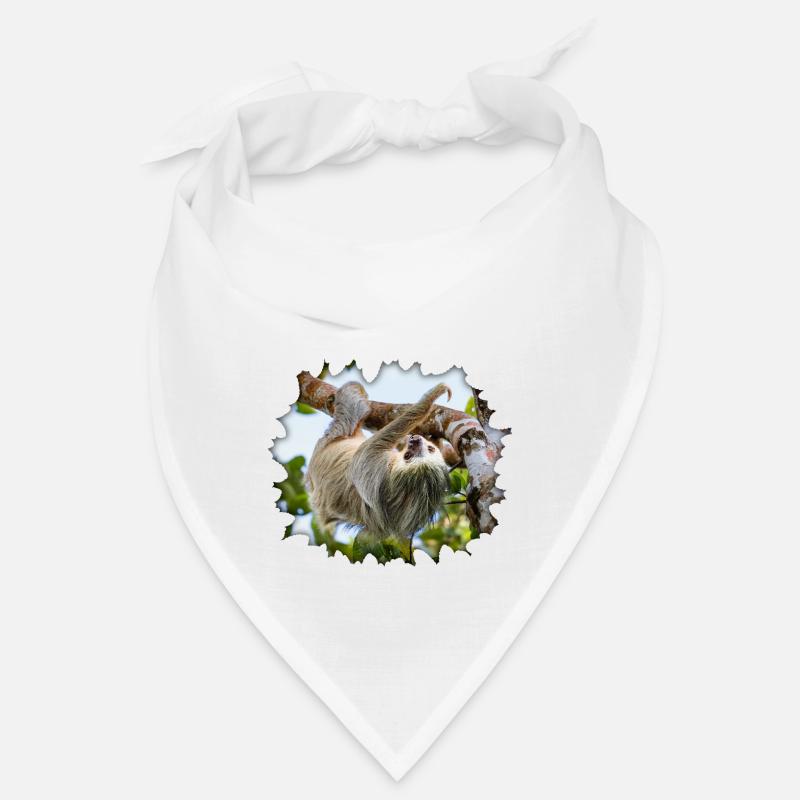 Two-toed Sloth Hanging in a Tree Bandana