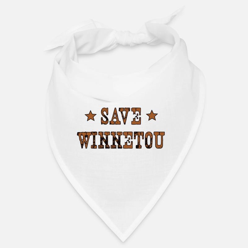 Save Winnetou Indian Wild West Gift Bandana