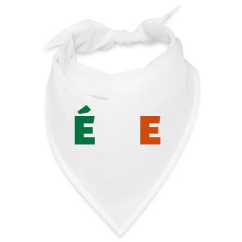Irland - Bandana - Weiß - Vorne