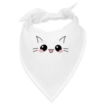 KittyCat - Bandana - Weiß - Vorne