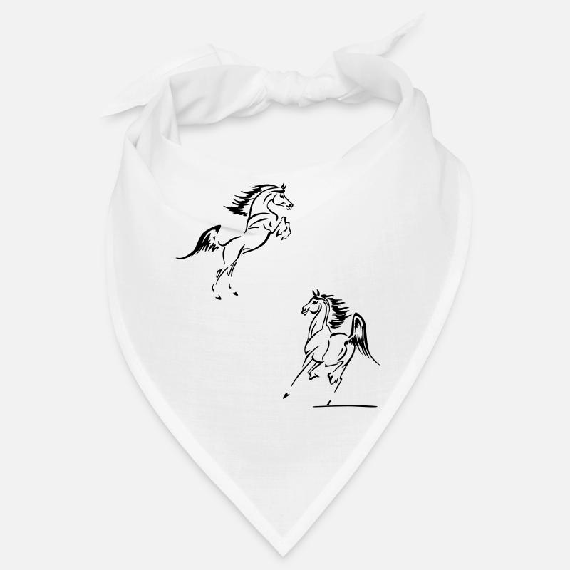 N’hésitez pas, les chevaux Bandana
