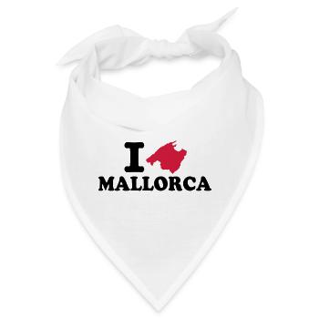 Mallorca - Bandana - Weiß - Vorne