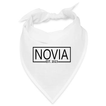 2023 Verlobung Brautdusche Hochzeit - Bandana - Weiß - Vorne