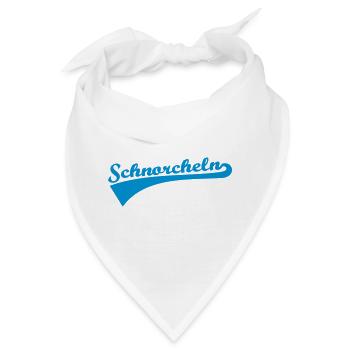 Schnorcheln - Bandana - Weiß - Vorne