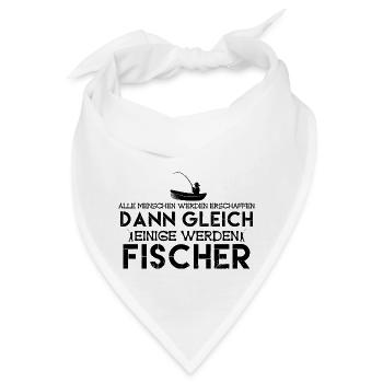 Fischer | werden fischer. fischer - Bandana - Weiß - Vorne