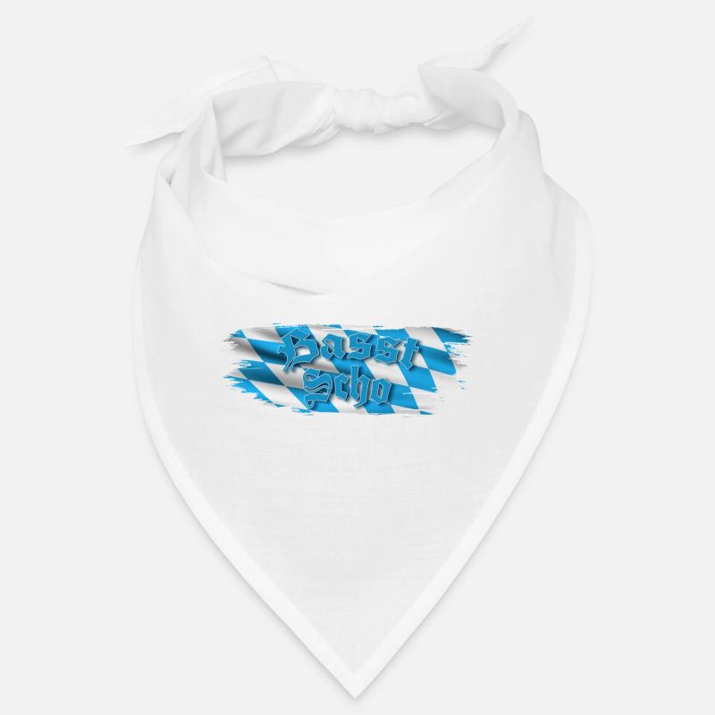 Basst scho - Bandana - Weiß