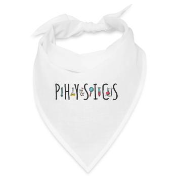 Physik - Bandana - Weiß - Vorne