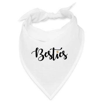 Besties - Bandana - Weiß - Vorne