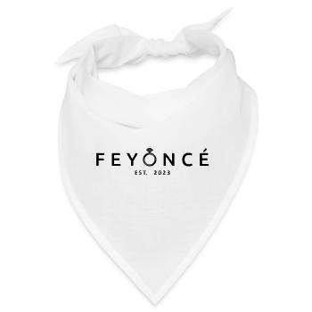 Feyoncé Est. 2023 - Braut zu werden - Verlobungsfeier - Bandana - Weiß - Vorne
