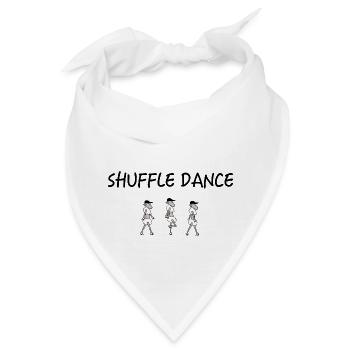 Shuffle Dance Dance - Bandana - Weiß - Vorne