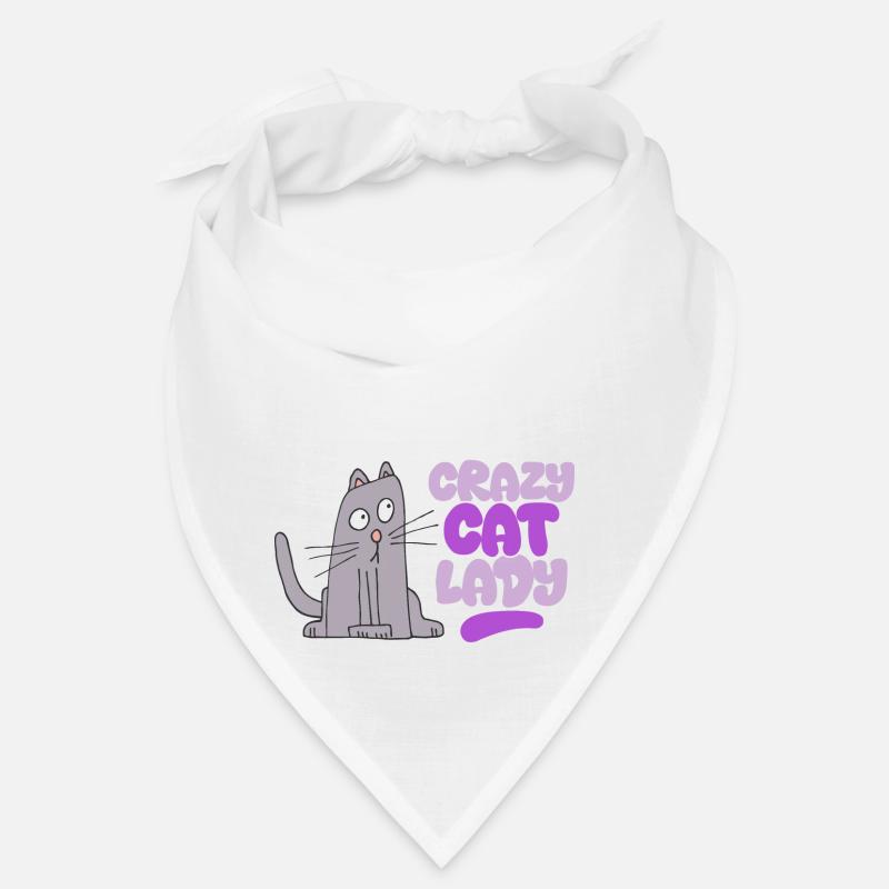 Crazy Cat Lady Bandana