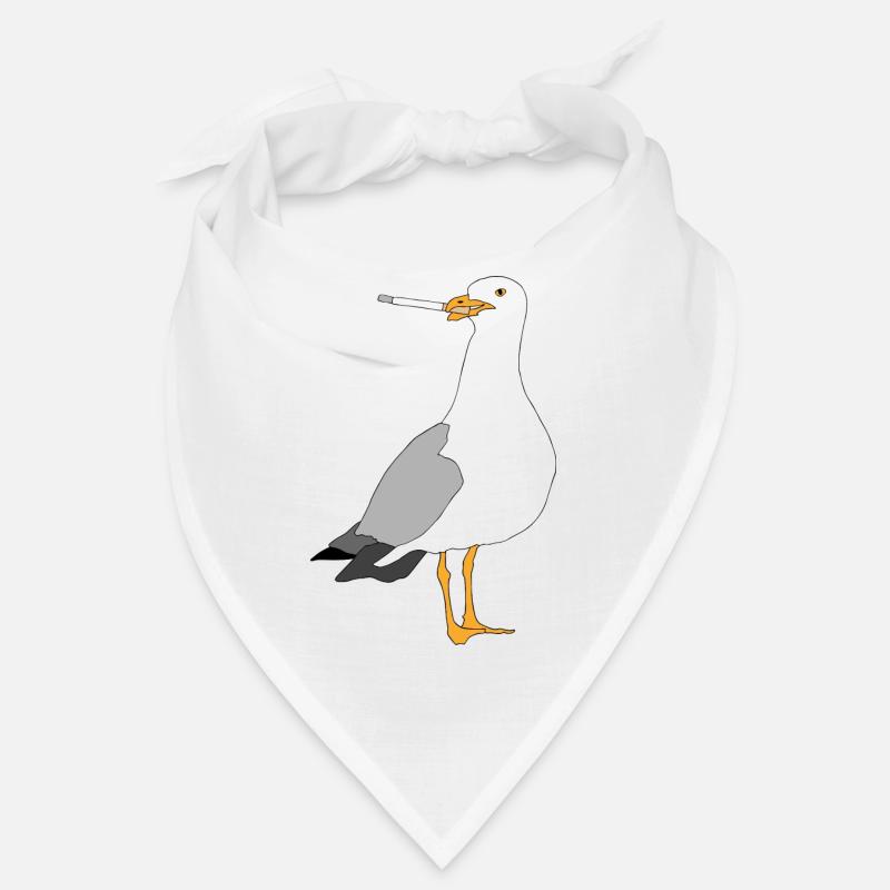 Seagul smoking Bandana