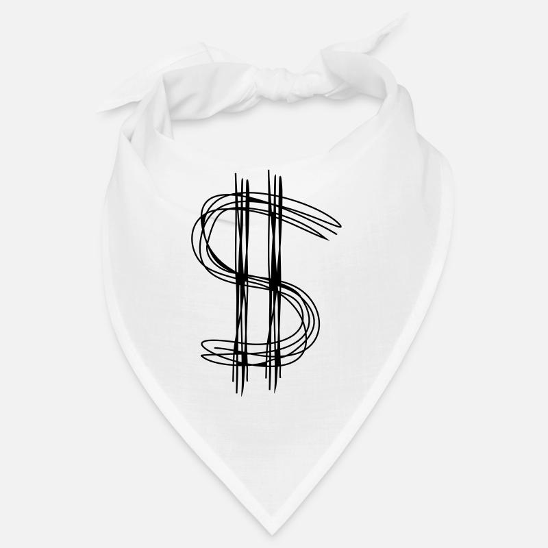 Dollarzeichen Dollar Bandana