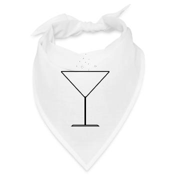Glass - Bandana - Weiß - Vorne